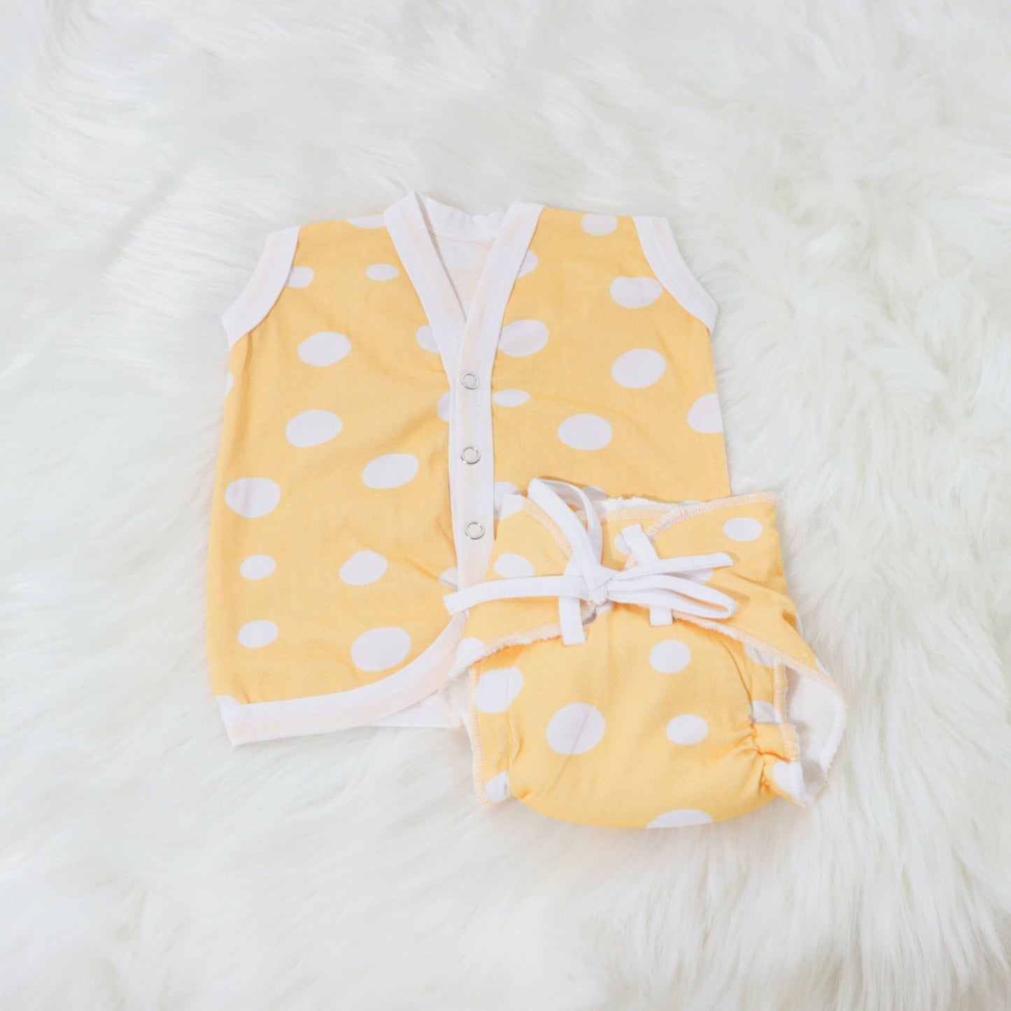 Cute Polka Babywear Set - Tinycubs - 