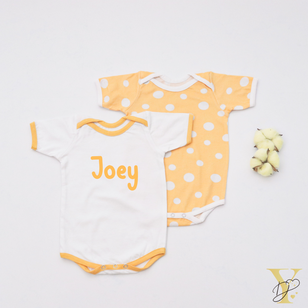 Cute Polka Bodysuits - Set of 2 - Tinycubs - 