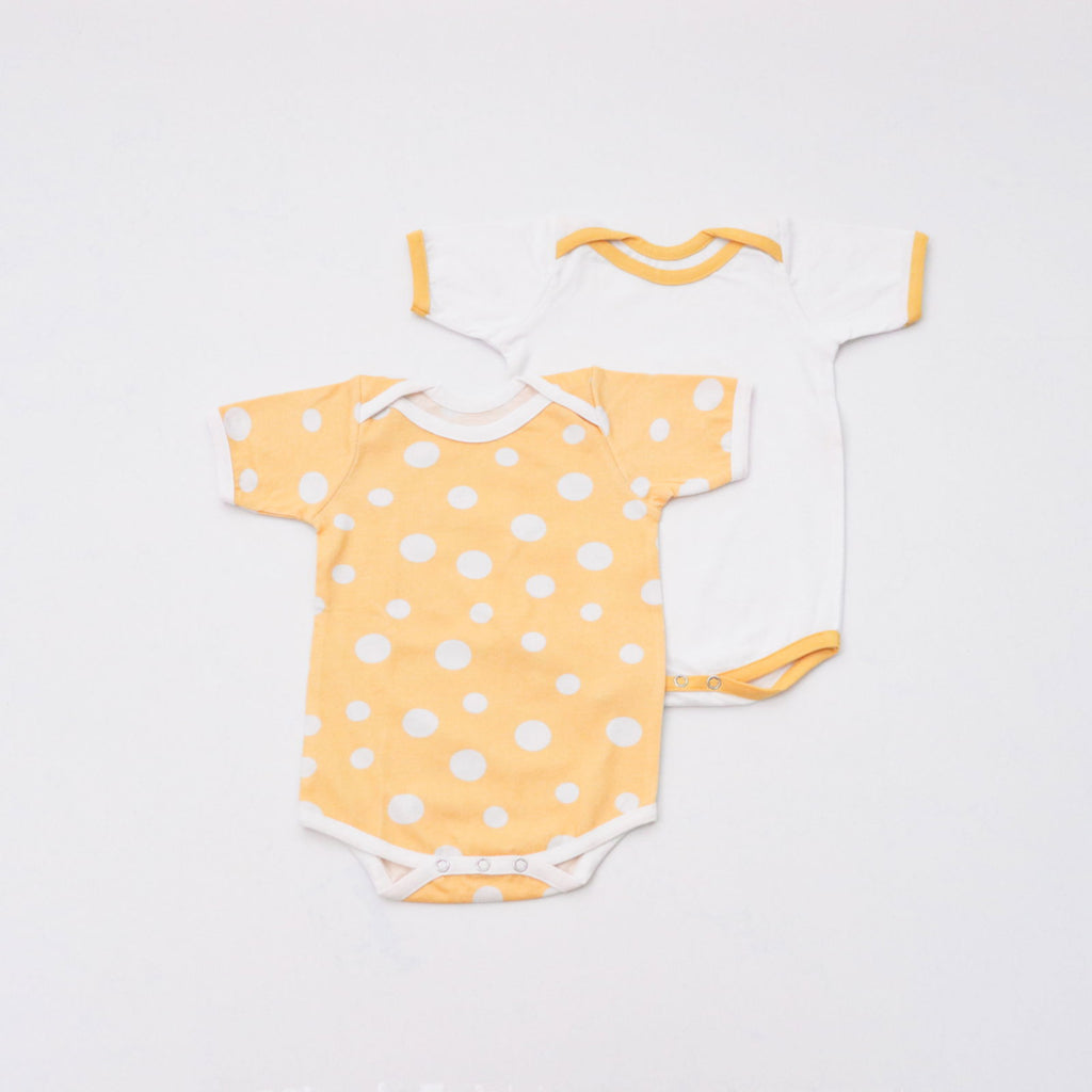 Cute Polka Bodysuits - Set of 2 - Tinycubs - 