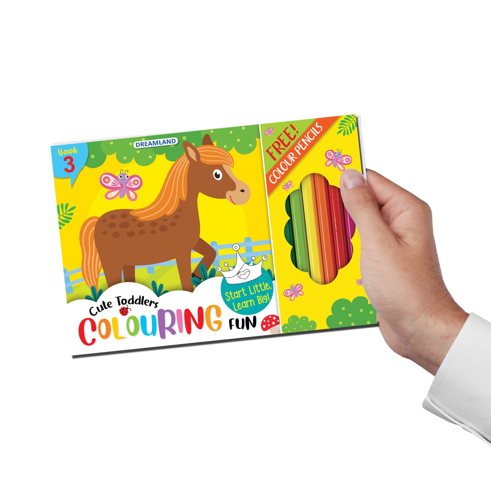 Cute Toddlers Colouring Fun Book - 3 - Tinycubs - 