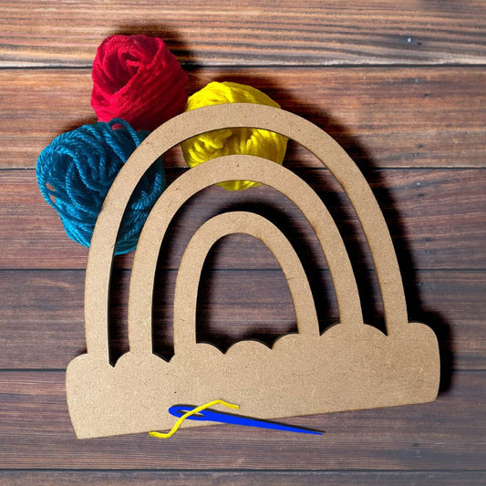 DIY Rainbow Yarn Craft Kit - Tinycubs - 