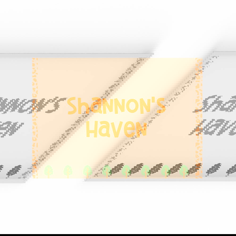 DOODLE'S NAME FRAME - MY HAVEN (Style 1) - Tinycubs - 
