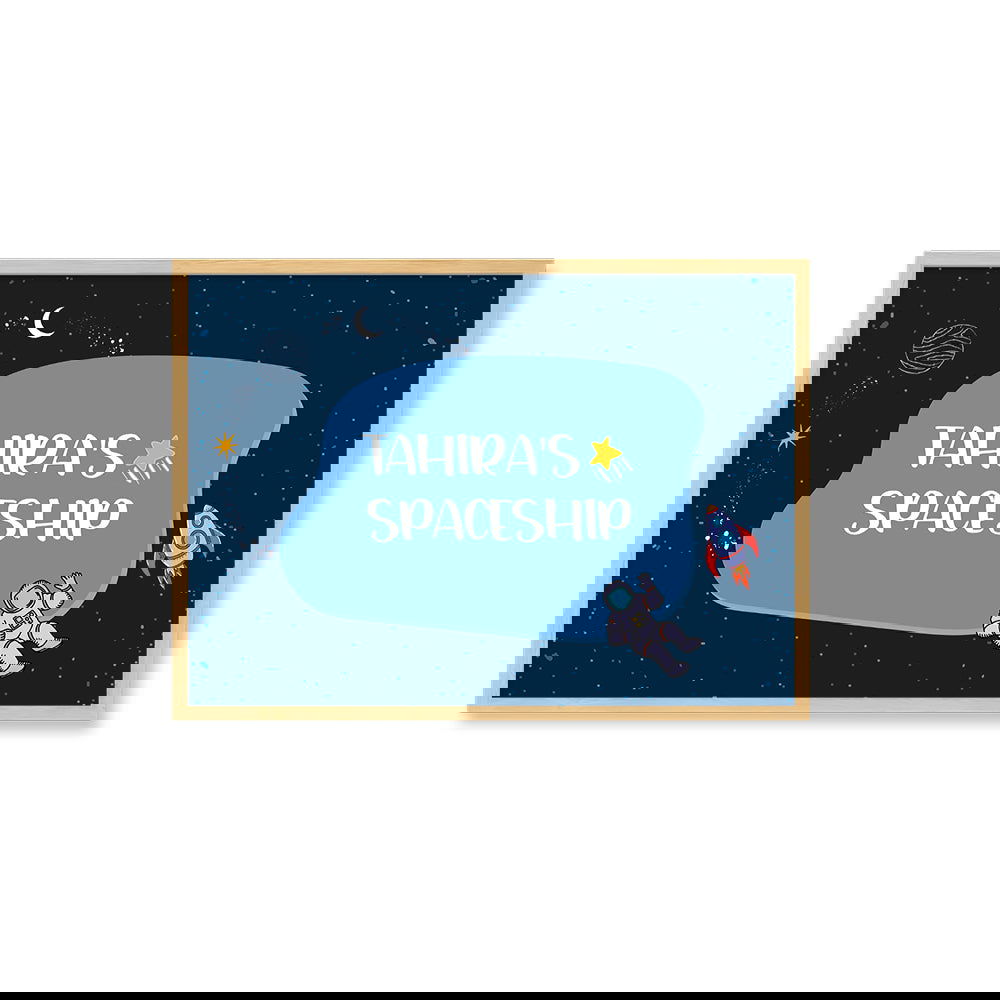 DOODLE'S NAME FRAME - MY SPACESHIP (Style 2) - Tinycubs - 