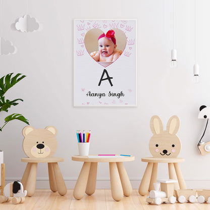 DOODLE'S PHOTO FRAME - PINK HEARTS - Tinycubs - 