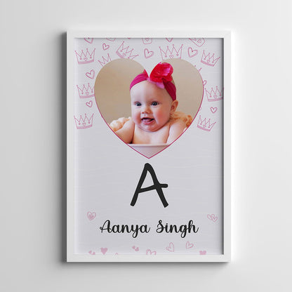 DOODLE'S PHOTO FRAME - PINK HEARTS - Tinycubs - 