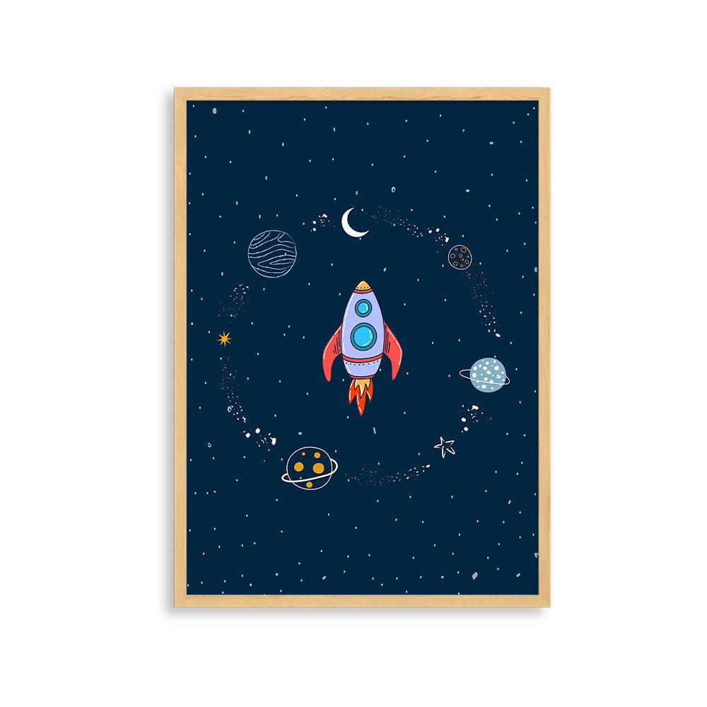 DOODLE'S WALL ART - CHILD OF THE UNIVERSE (Set of 6) - Tinycubs - 
