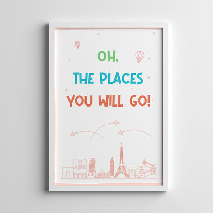 DOODLE'S WALL ART - LIL TRAVELLERS (Set of 6) - Tinycubs - 