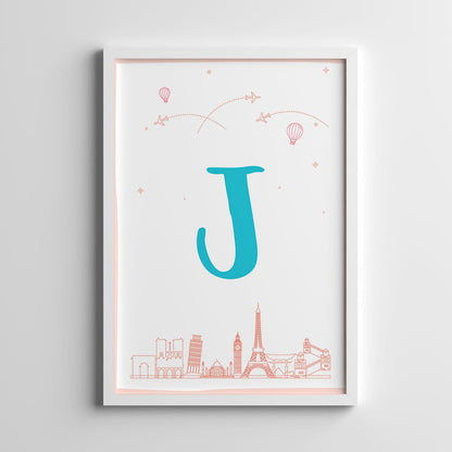 DOODLE'S WALL ART - LIL TRAVELLERS (Set of 6) - Tinycubs - 
