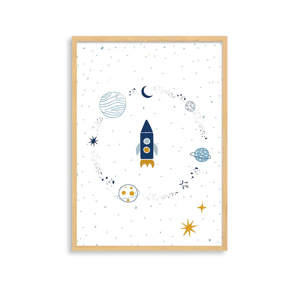 DOODLE'S WALL FRAMES - CHILD OF THE UNIVERSE (Set of 3) Style 1 - Tinycubs - 