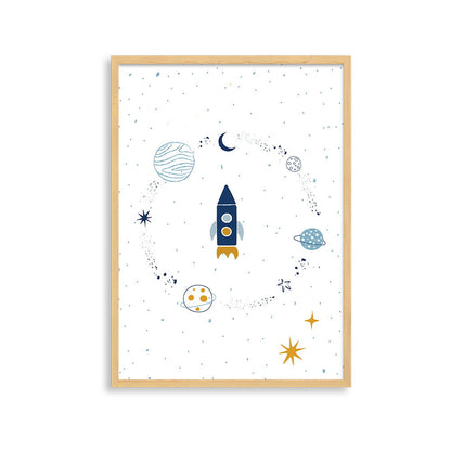 DOODLE'S WALL FRAMES - CHILD OF THE UNIVERSE (Set of 3) Style 1 - Tinycubs - 