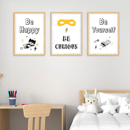 DOODLE'S WALL FRAMES - SUPERBABY (Set of 3) Style 1 - Tinycubs - 