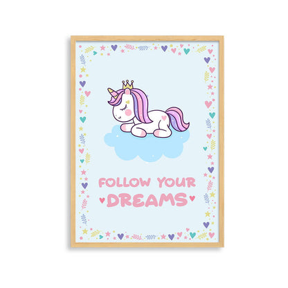 DOODLE'S WALL FRAMES - UNICORN DREAMS (Set of 3) Style 1 - Tinycubs - 