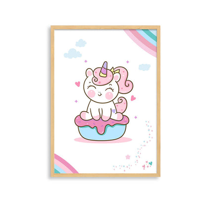 DOODLE'S WALL FRAMES - UNICORN DREAMS (Set of 3) Style 2 - Tinycubs - 