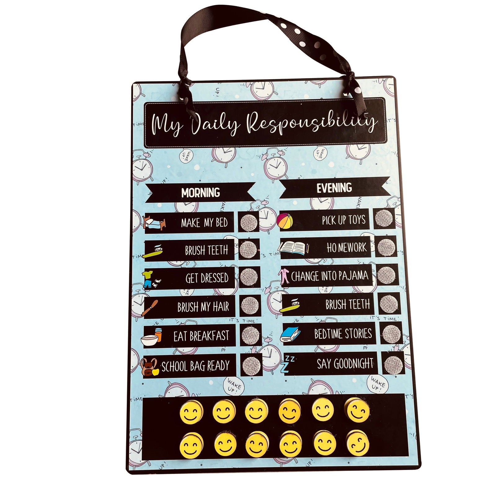 Daily Responsibility Chart - Tinycubs - 