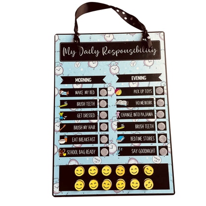 Daily Responsibility Chart - Tinycubs - 