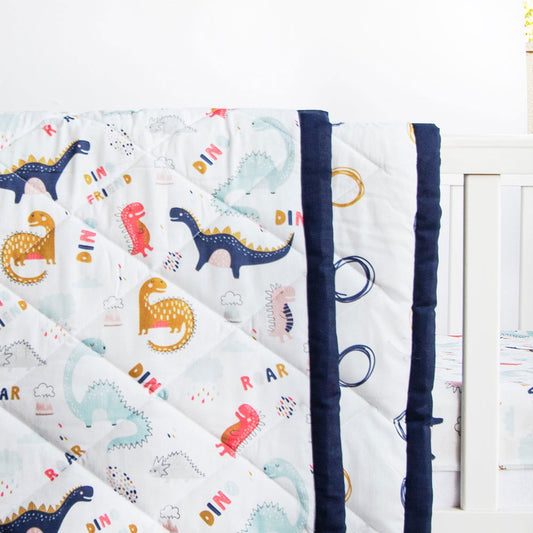 Dino Friend - Reversible Comfort Quilt - Tinycubs - 