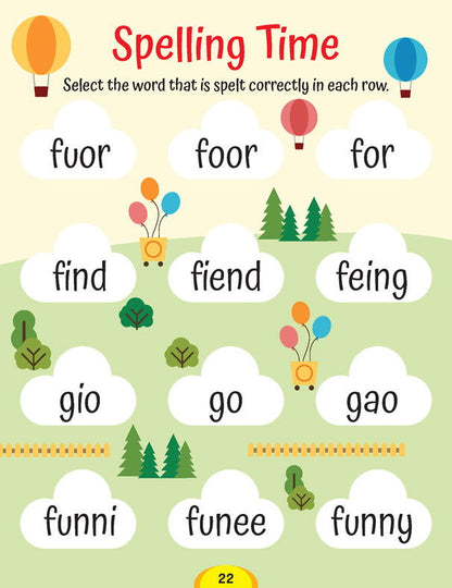 Dolch Sight Words Level 1- Simple Words and Activities for Beginner Readers - Tinycubs - 