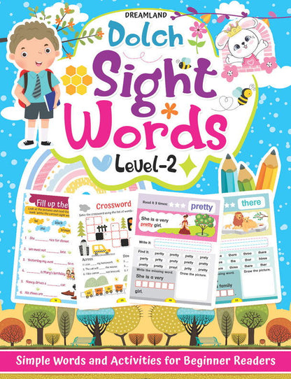 Dolch Sight Words Level 2- Simple Words and Activities for Beginner Readers - Tinycubs - 