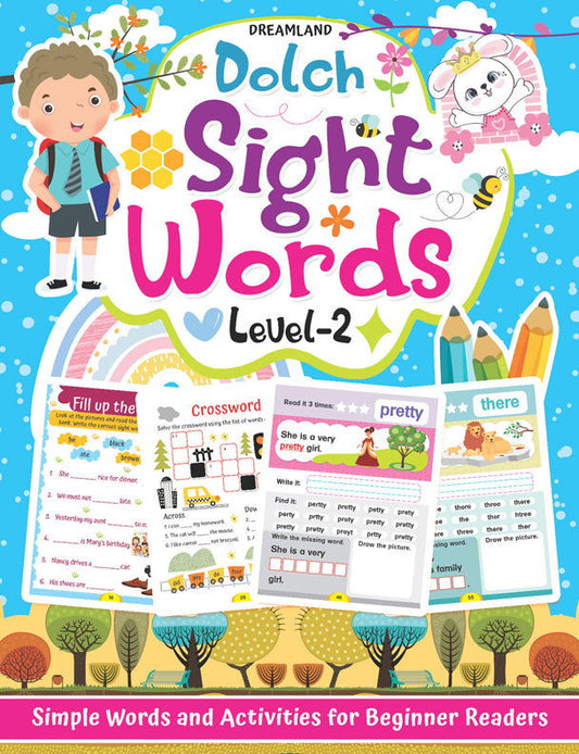 Dolch Sight Words Level 2- Simple Words and Activities for Beginner Readers - Tinycubs - 