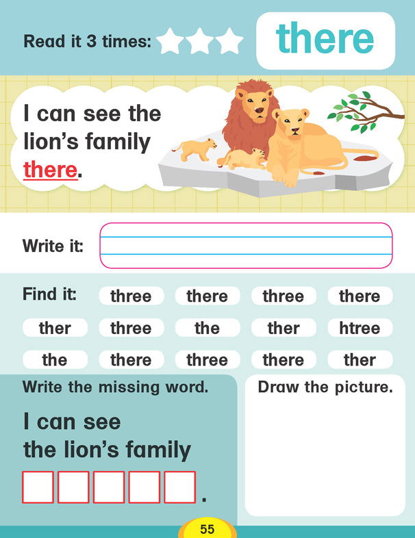 Dolch Sight Words Level 2- Simple Words and Activities for Beginner Readers - Tinycubs - 