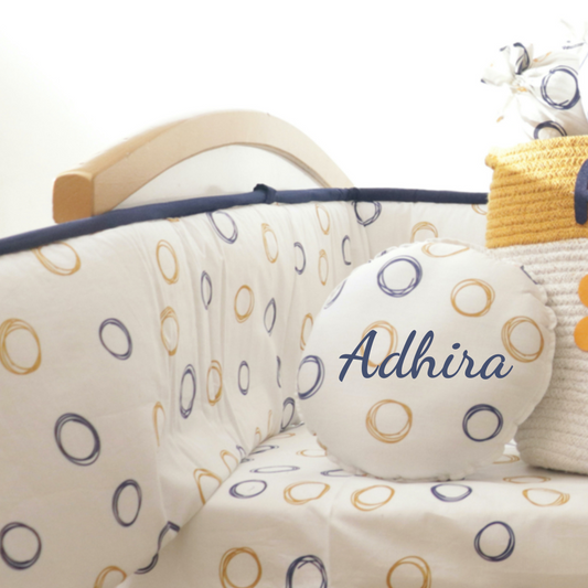 Doodle Circles- Throw Cushion - Tinycubs - 