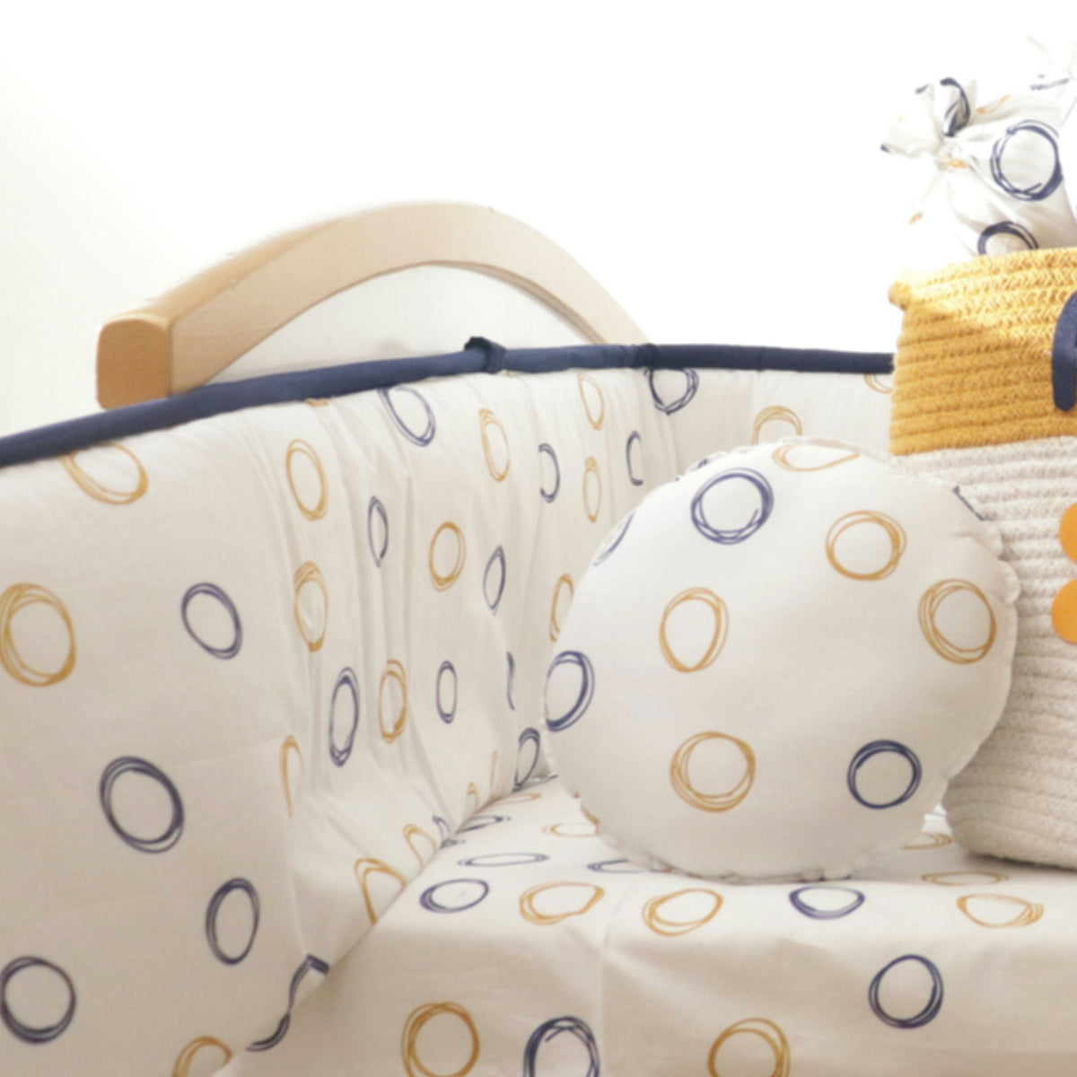Doodle Circles- Throw Cushion - Tinycubs - 