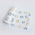 Doodle Circles - Organic Luxury Swaddle - Tinycubs - 