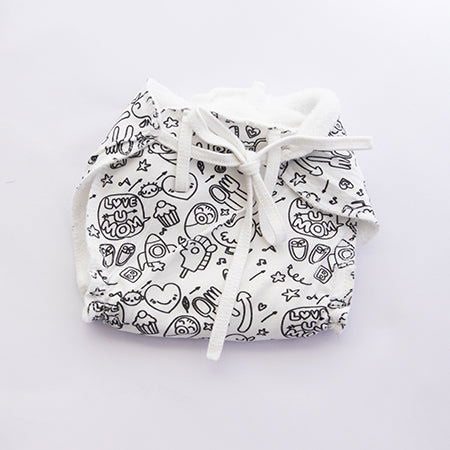Doodle Dry Nappies - Set Of 2 - Tinycubs - 
