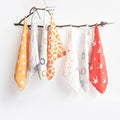 Doodle Love - Organic Muslin Wipes (Set Of 7) - Tinycubs - 