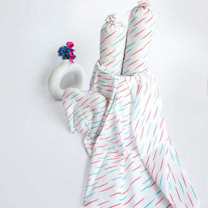 Doodle Rain- Organic Cot Bedding Gift Set - Tinycubs - 