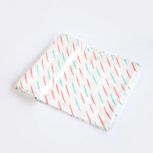 Doodle Rain- Organic Luxury Swaddle - Tinycubs - 