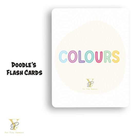 Doodle'S Flash Cards - Colours - Tinycubs - 