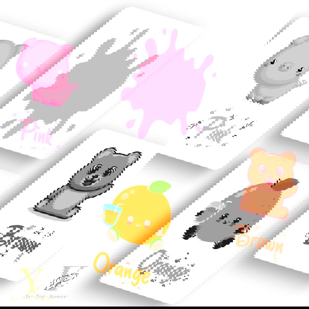 Doodle'S Flash Cards - Colours - Tinycubs - 