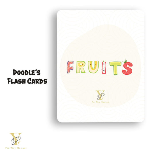 Doodle'S Flash Cards - Fruits - Tinycubs - 