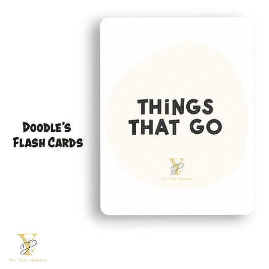 Doodle'S Flash Cards - Things That Go - Tinycubs - 