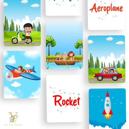 Doodle'S Flash Cards - Things That Go - Tinycubs - 