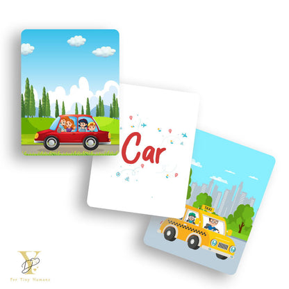 Doodle'S Flash Cards - Things That Go - Tinycubs - 
