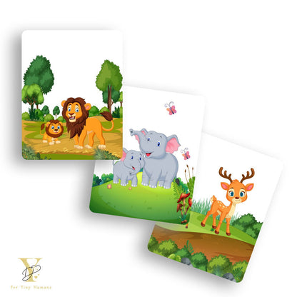 Doodle'S Flash Cards - Wild Animals - Tinycubs - 