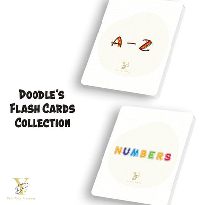 Doodle'S Flash Cards Collection- Numbers & Abc - Tinycubs - 