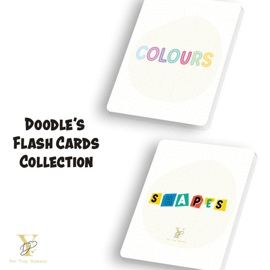 Doodle'S Flash Cards Collection - Colours & Shapes - Tinycubs - 