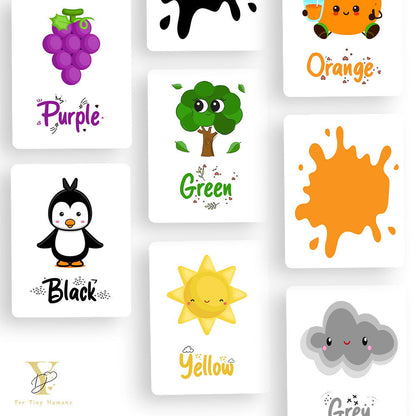 Doodle'S Flash Cards Collection - Colours & Shapes - Tinycubs - 