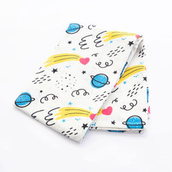 Doodle Space - Organic Luxury Swaddle - Tinycubs - 