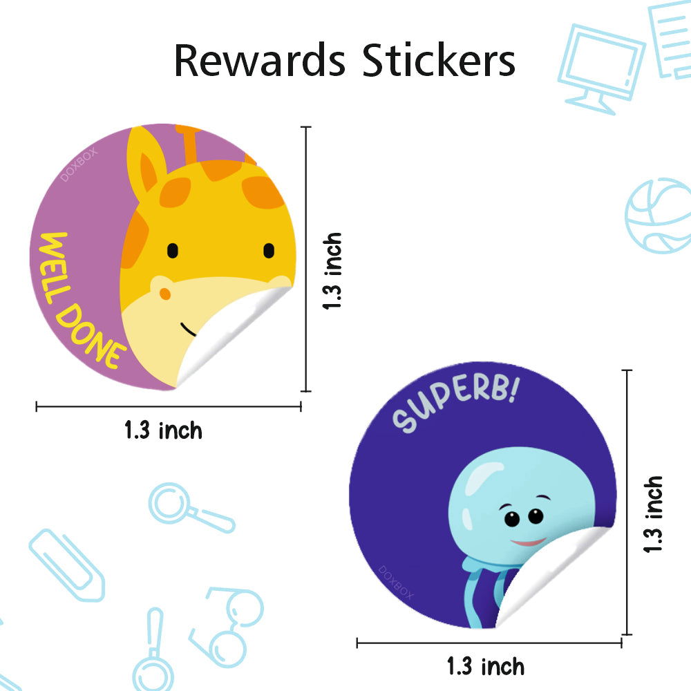 Doxbox Reward Labels - Tinycubs - 