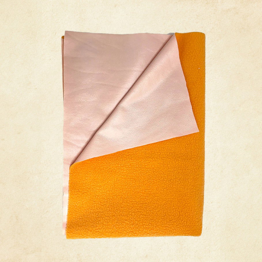 Dry Mat and Nappies Combo Pack of 4 - Orange - Tinycubs - 