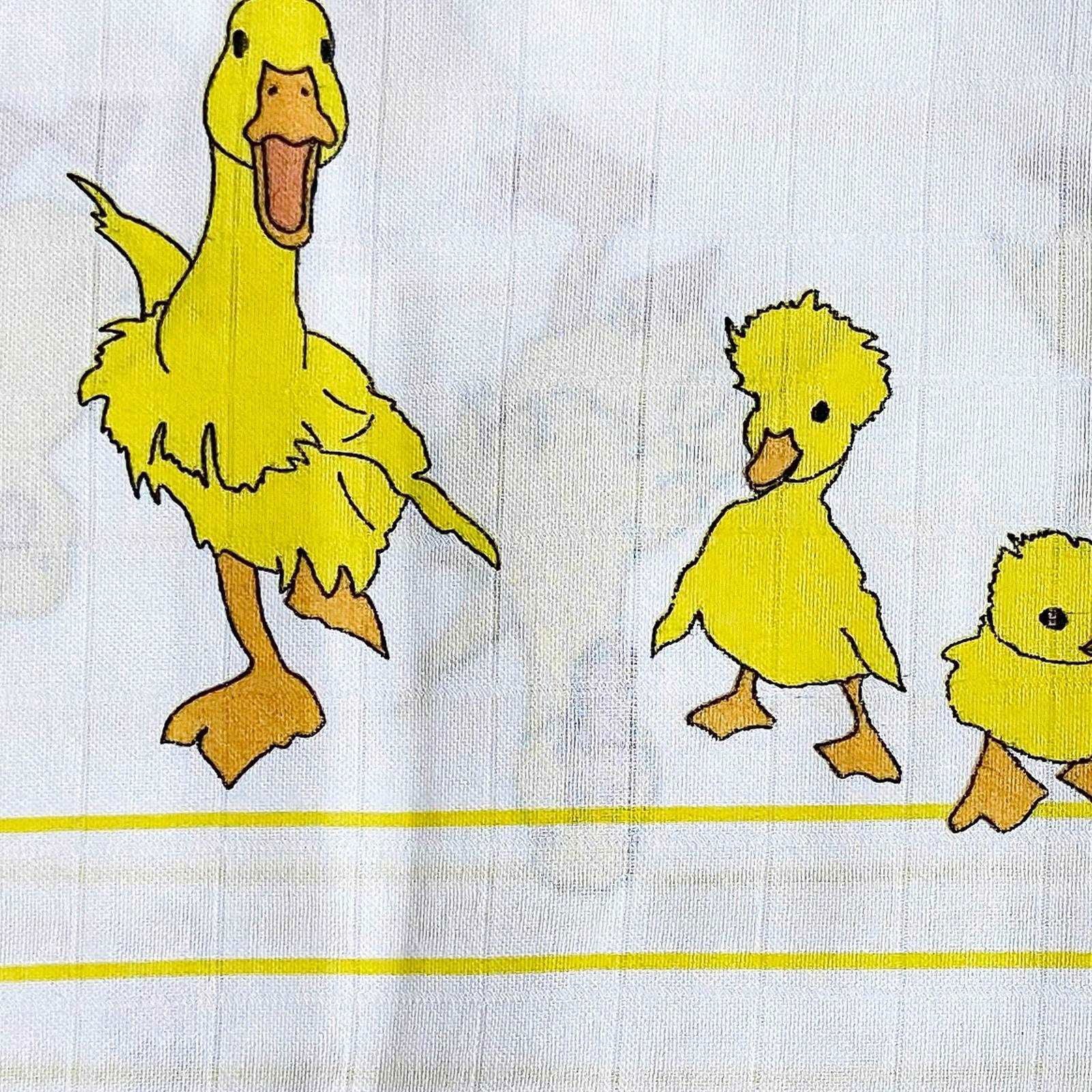Duck, Bird & Classic White Swaddle Set | Pack Of 3 | 90 x 90 cm - Tinycubs - 