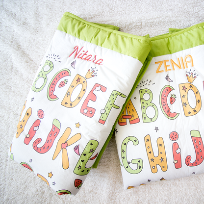 Easy Peasy Abc - Reversible Comfort Quilt - Tinycubs - 