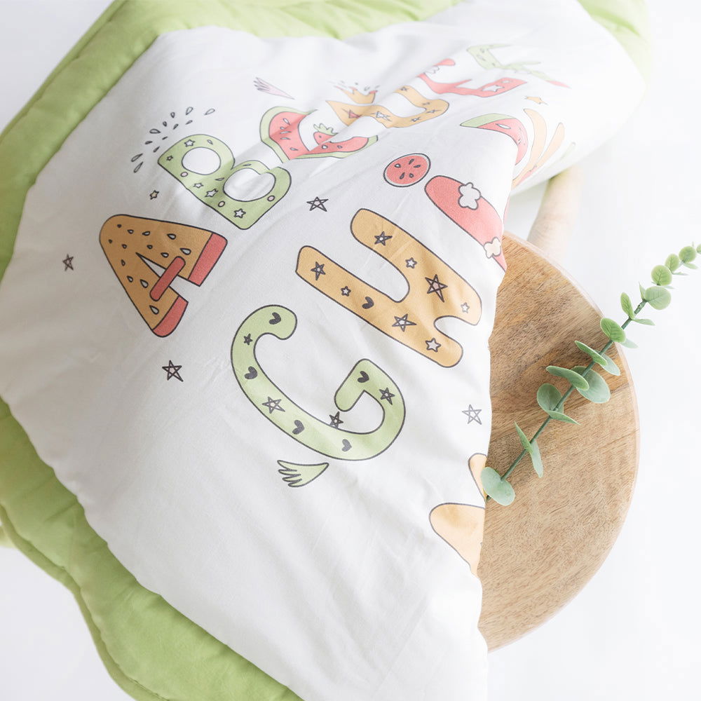 Easy Peasy Abc - Reversible Comfort Quilt - Tinycubs - 