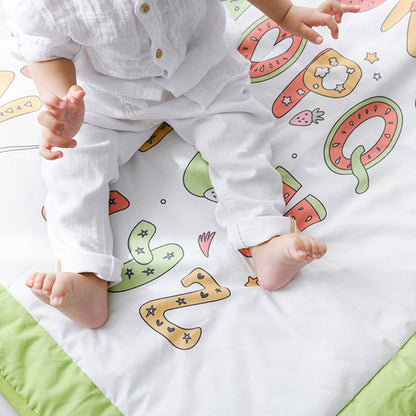 Easy Peasy Abc - Reversible Comfort Quilt - Tinycubs - 