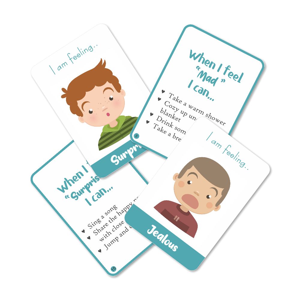 Emotions Flash Cards - Tinycubs - 