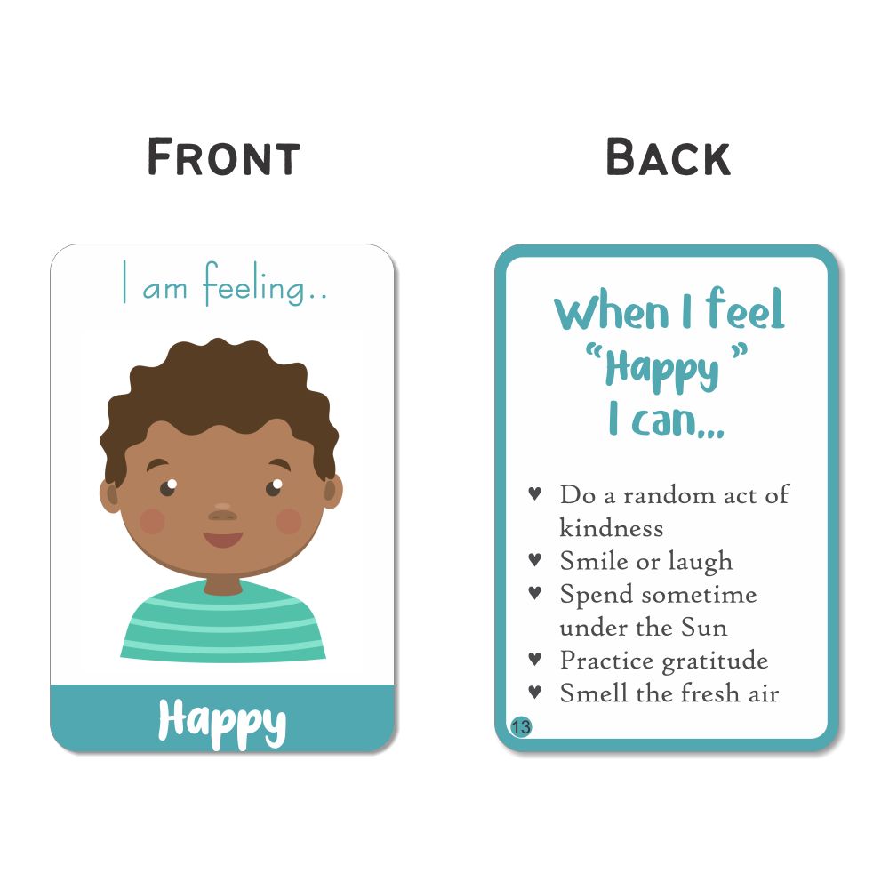 Emotions Flash Cards - Tinycubs - 